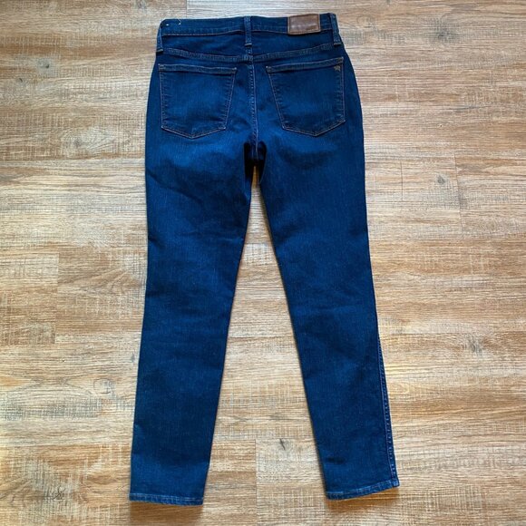Madewell Petite 10" High-Rise Skinny Jeans in Hayes Wash, 27P - Picture 8 of 11